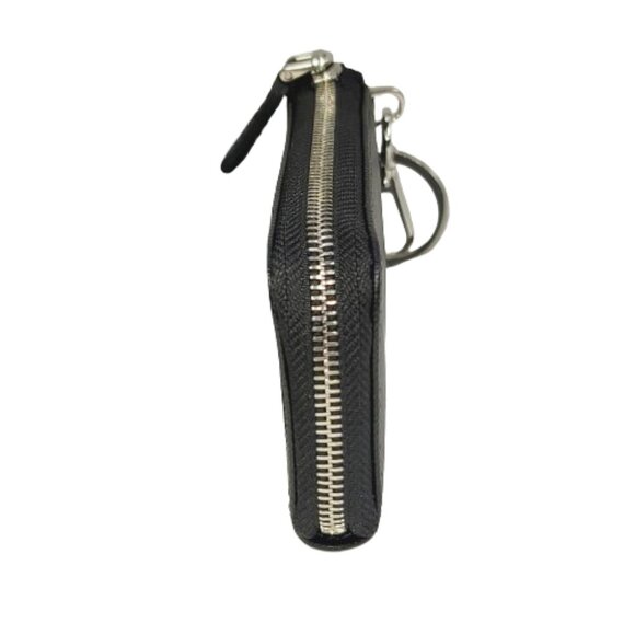 PRADA SAFFIANO POUCH KEY CHAIN - WALLET - CARD HOLDER - Picture 9 of 11